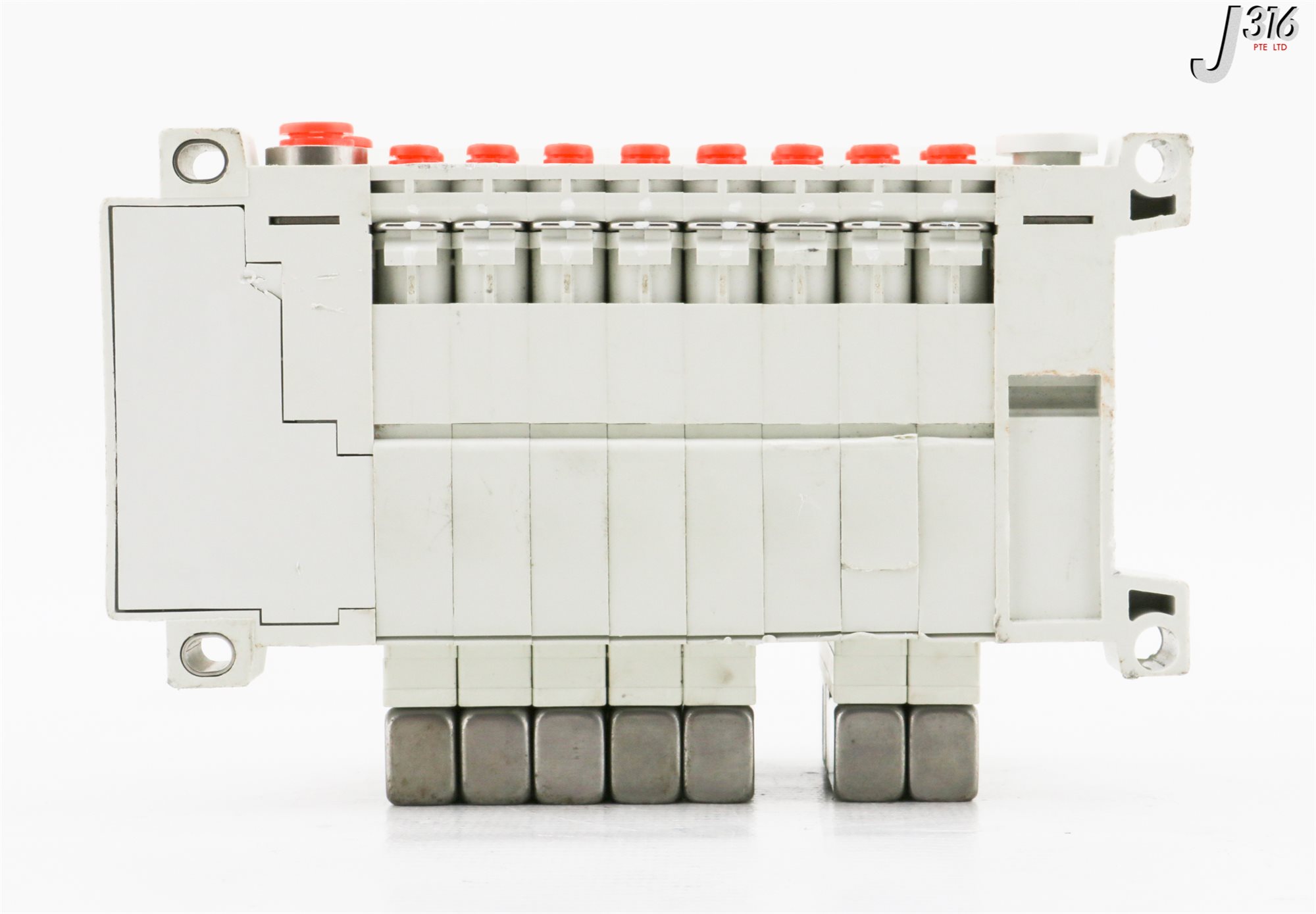 32269 SMC 8 SLOTS PNEUMATIC MANIFOLD, AMAT 4060-00945 VV5Q11-08